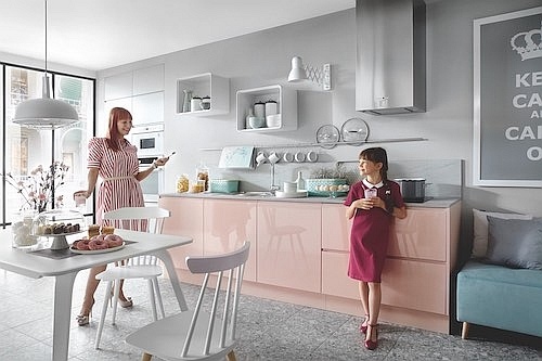 Capital – 38th elysee avenue – růžová/ světlešedá mat