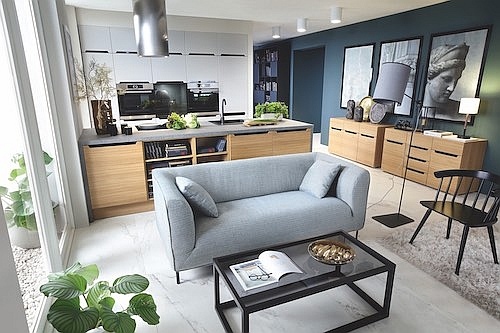 Capital – 33rd saperavi avenue – dub přírodní/světlošedý