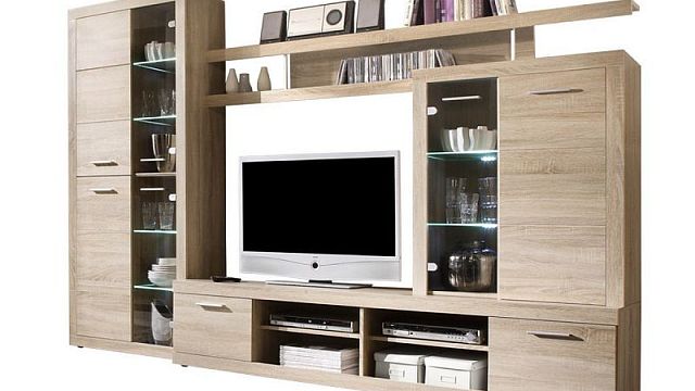 Obývací stěny Dub sonoma