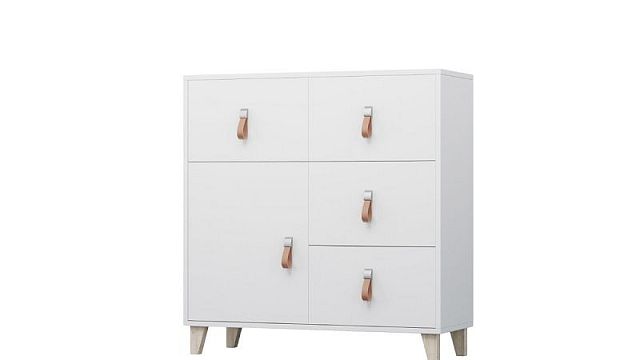 Bílé komody do dětského pokoje