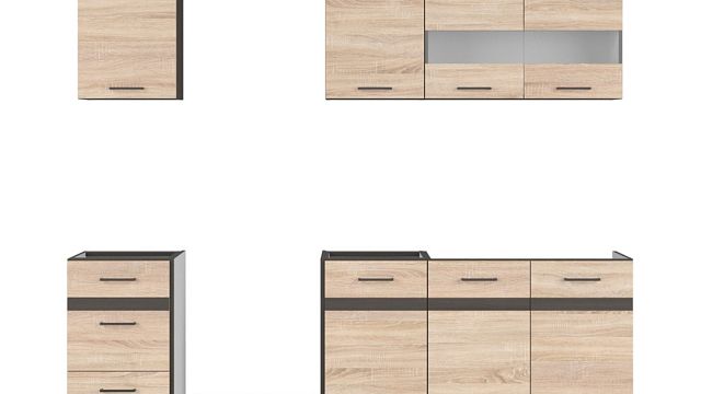 Kuchyně Junona Line šířka 220 cm