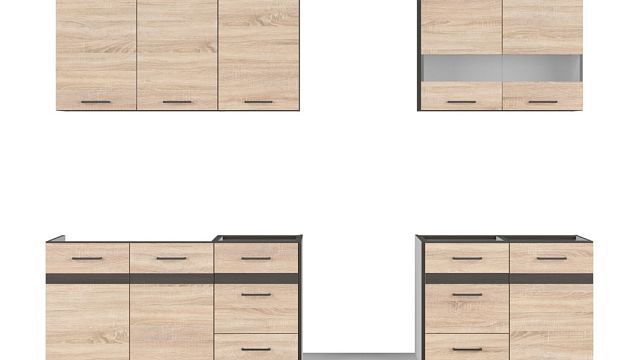 Kuchyně Junona Line šířka 260 cm