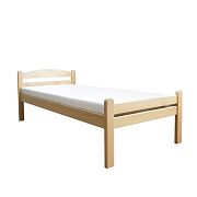 PANDURA postel 90 cm, masiv, buk