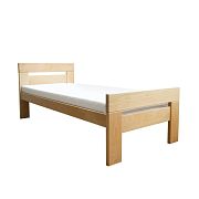 NEVADA postel 90 cm, masiv, buk