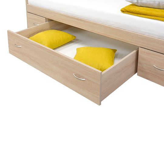 MAXIMUS válenda s úložným prostorem 90 cm, dub sonoma