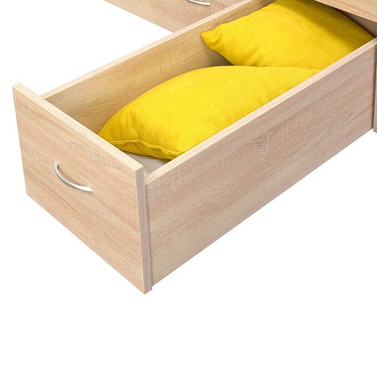 MAXIMUS válenda s úložným prostorem 90 cm, dub sonoma