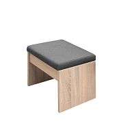 VENEZUELA taburet T60, dub sonoma/šedá