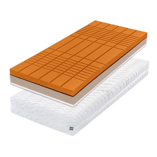 ROMANTIKA KAŠMÍR matrace + polštář zdarma, 120 cm