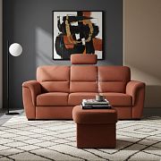 SAHARA LUX 3R+1 sedací souprava, cihlová Nobila 52