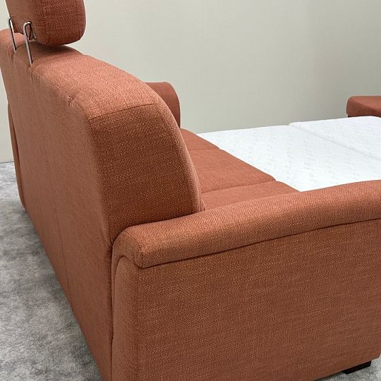 SAHARA LUX 3R+1 sedací souprava, cihlová Nobila 52