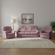 AMARILA sedací souprava 3+1+1, vínová JZ10