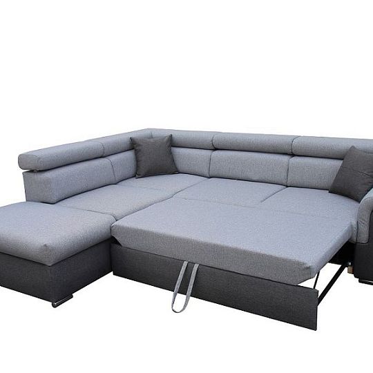 BORGO rohová sedací souprava Lars 99/92 pravá, šedá