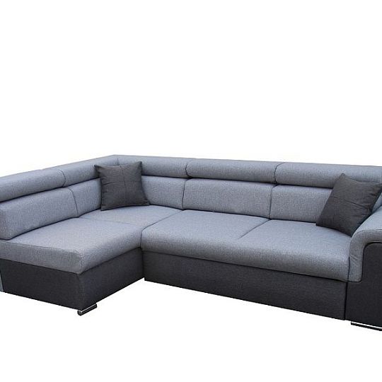 BORGO rohová sedací souprava Lars 99/92 pravá, šedá