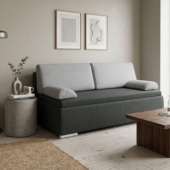 GULIVER LUX pohovka, tmavě šedá SS22