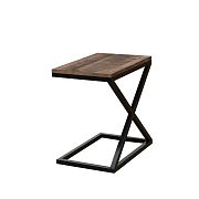 NYX odkládací stolek, dub colonial/černá kov