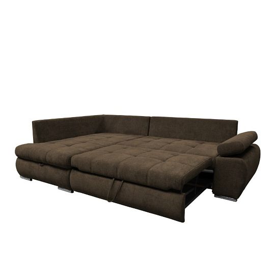 SKYLINE rohová sedací souprava pravá, hnědá Aston 5