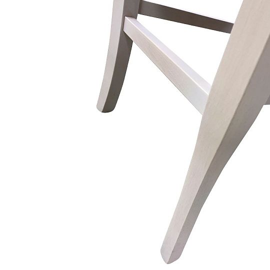 Jídelní židle, Provensal TYP 7, bílá/tmavě šedá