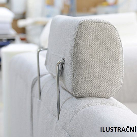 TOBAGO rohová sedací souprava, pravá, tmavě šedá