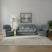 AMARILA sedací souprava s rozkladem 3R+1+1, tmavě šedá SS22