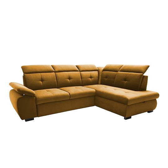 CALDO rohová sedací souprava, levá, skořicová Kronos 1