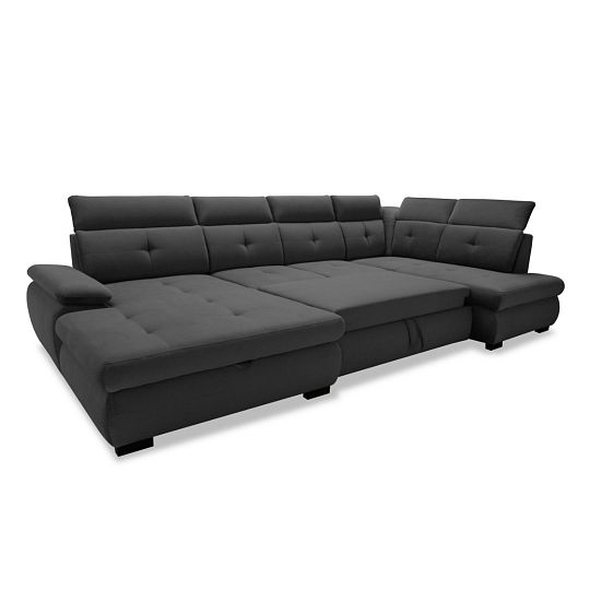 CALDO sedací souprava do U, levá, grafit