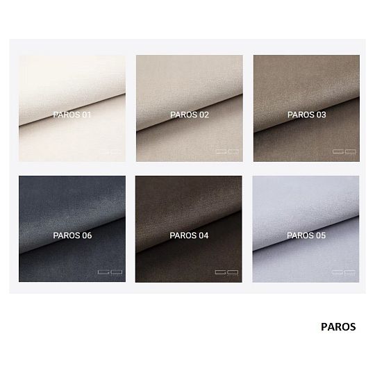 CANON sedací souprava do U, levá, světle šedá Paros 5