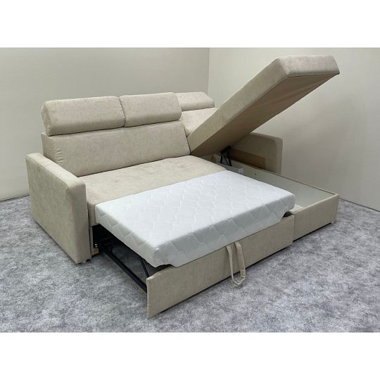 FONDUE NEW MINI sedací souprava, UNI, Alfa 01 světle béžová