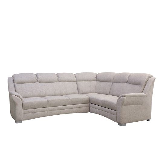 HORTENZIE rohová sedací souprava, levá, světle hnědá SS01