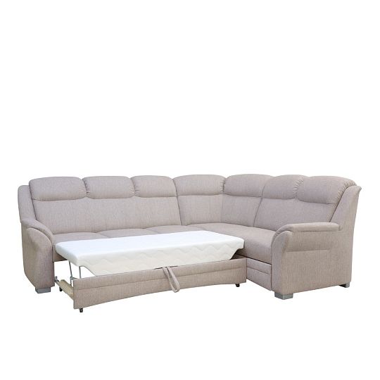 HORTENZIE rohová sedací souprava, levá, světle hnědá SS01