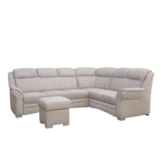 HORTENZIE rohová sedací souprava, levá, světle hnědá SS01