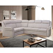 HORTENZIE rohová sedací souprava, pravá, světle hnědá SS01