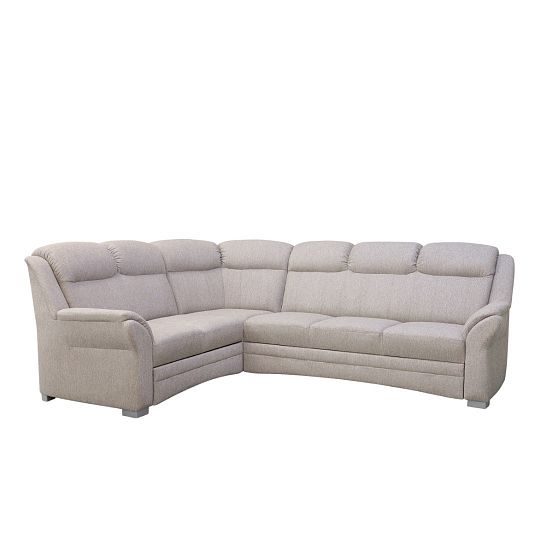 HORTENZIE rohová sedací souprava, pravá, světle hnědá SS01