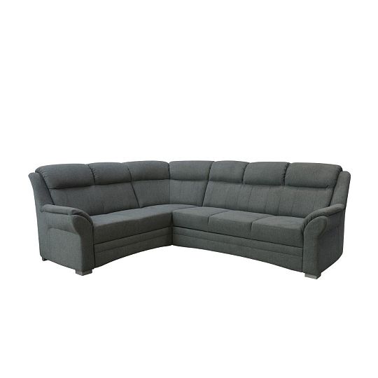HORTENZIE rohová sedací souprava, pravá, šedá SS22
