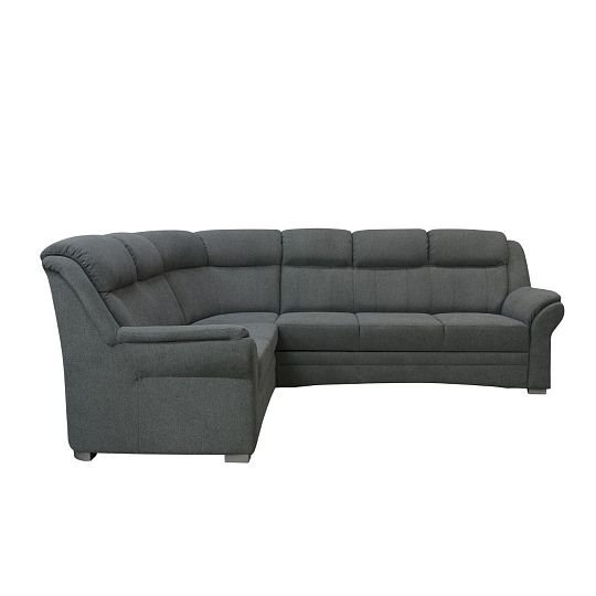 HORTENZIE rohová sedací souprava, pravá, šedá SS22
