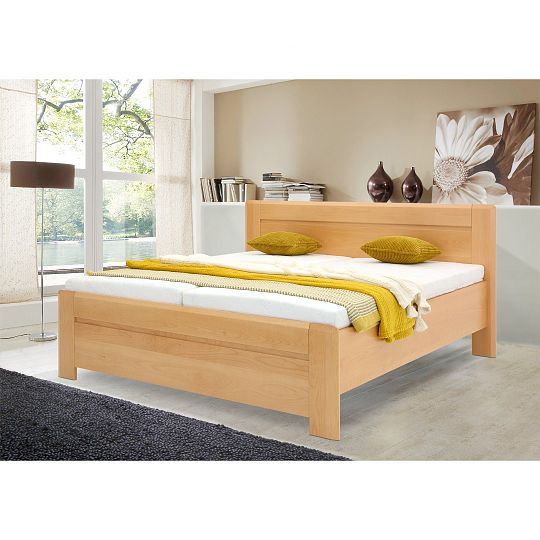 Elizabet 2 dřevěná postel 180 cm, buk