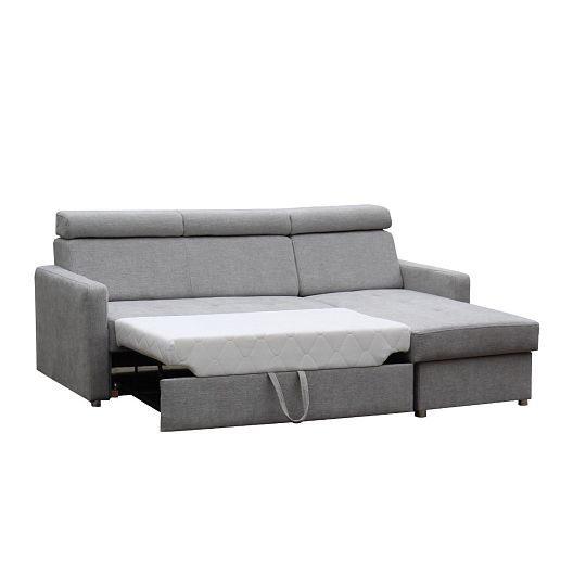 FONDUE NEW MINI sedací souprava, UNI, světle šedá Rosario 452