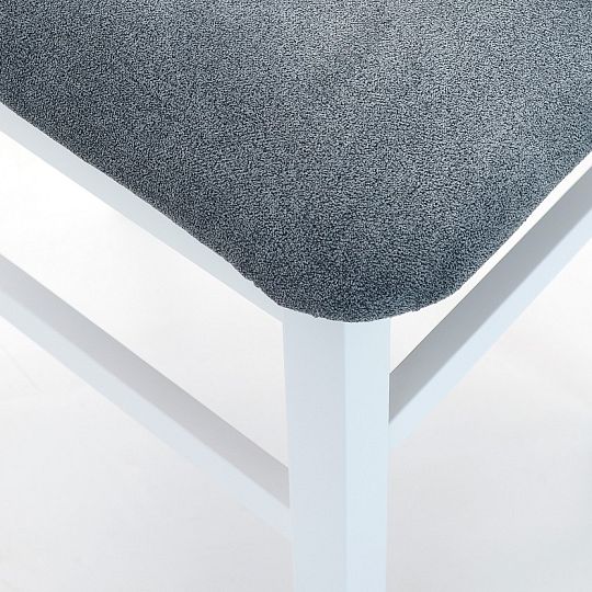 Jídelní židle, Denis New, bílá/šedá PW14