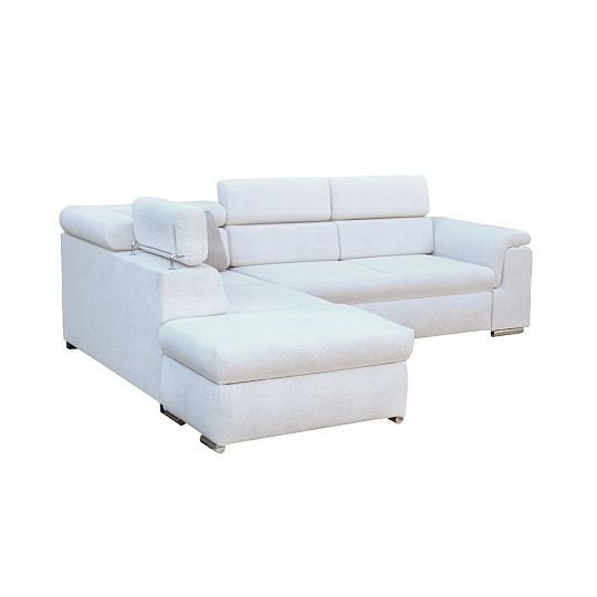 BORGO rohová sedací souprava pravá, světle šedá Curio 02