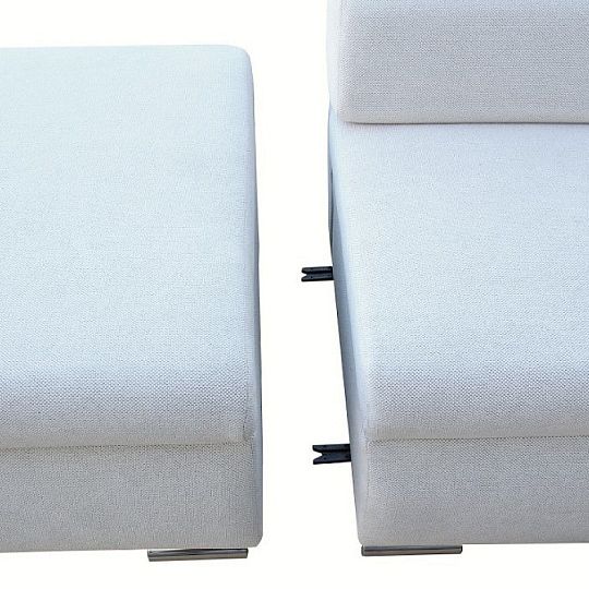 BORGO rohová sedací souprava pravá, světle šedá Curio 02