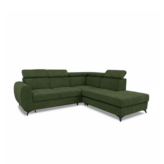 WENGEN I rohová sedací souprava, levá, olivová Aragon 39