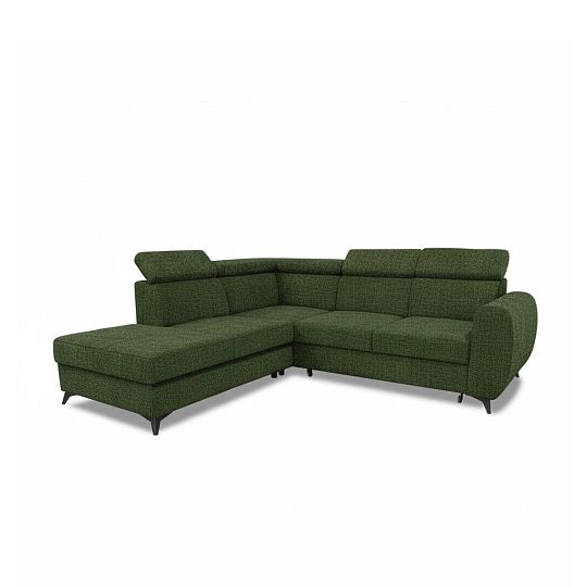 WENGEN I rohová sedací souprava, pravá, olivová Aragon 39
