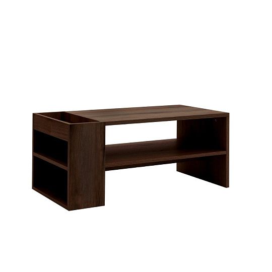 SOLANO konferenční stolek, ořech tmavý