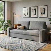 SAMUEL pohovka, tmavě šedá