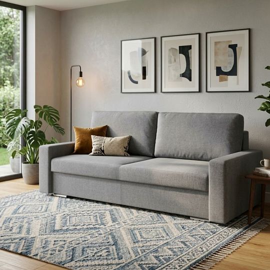 SAMUEL pohovka, tmavě šedá