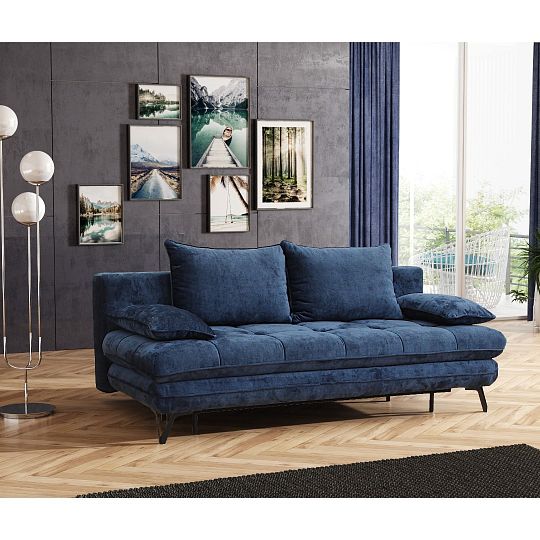 ACHILEAS pohovka, modrá