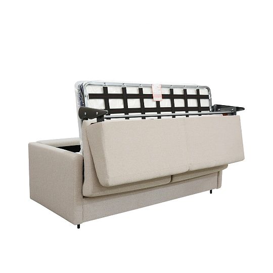 GRENADA pohovka 140, bílá káva SS03