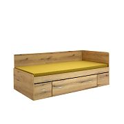 MAXIMUS válenda s úložným prostorem 90 cm, dub pobřezní