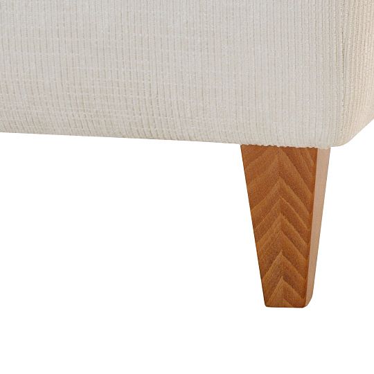 RAMESA čalouněná postel 180 + rošt, bílá káva