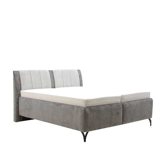 TIFANY NEW čalouněná postel 180 + rošt, tmavě šedá