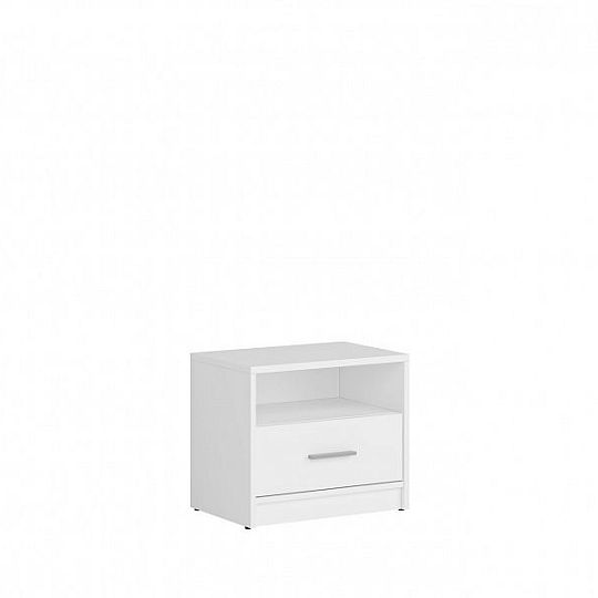 Nepo Plus Noční stolek KOM1S Bílý